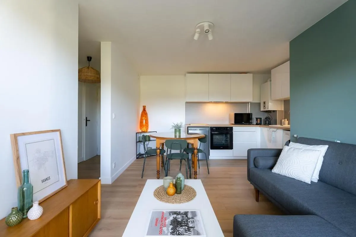 Les Terrasses De Venetis - Parking For 3 People Apartman Vannes 0*,  Franciaország